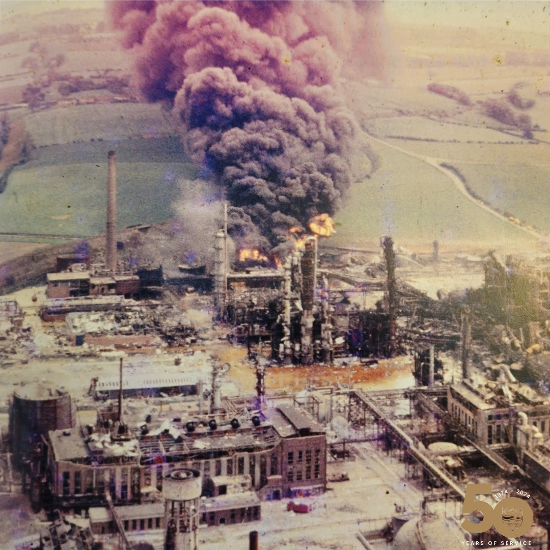 50th Anniversary Of Flixborough Incident Humberside Fire